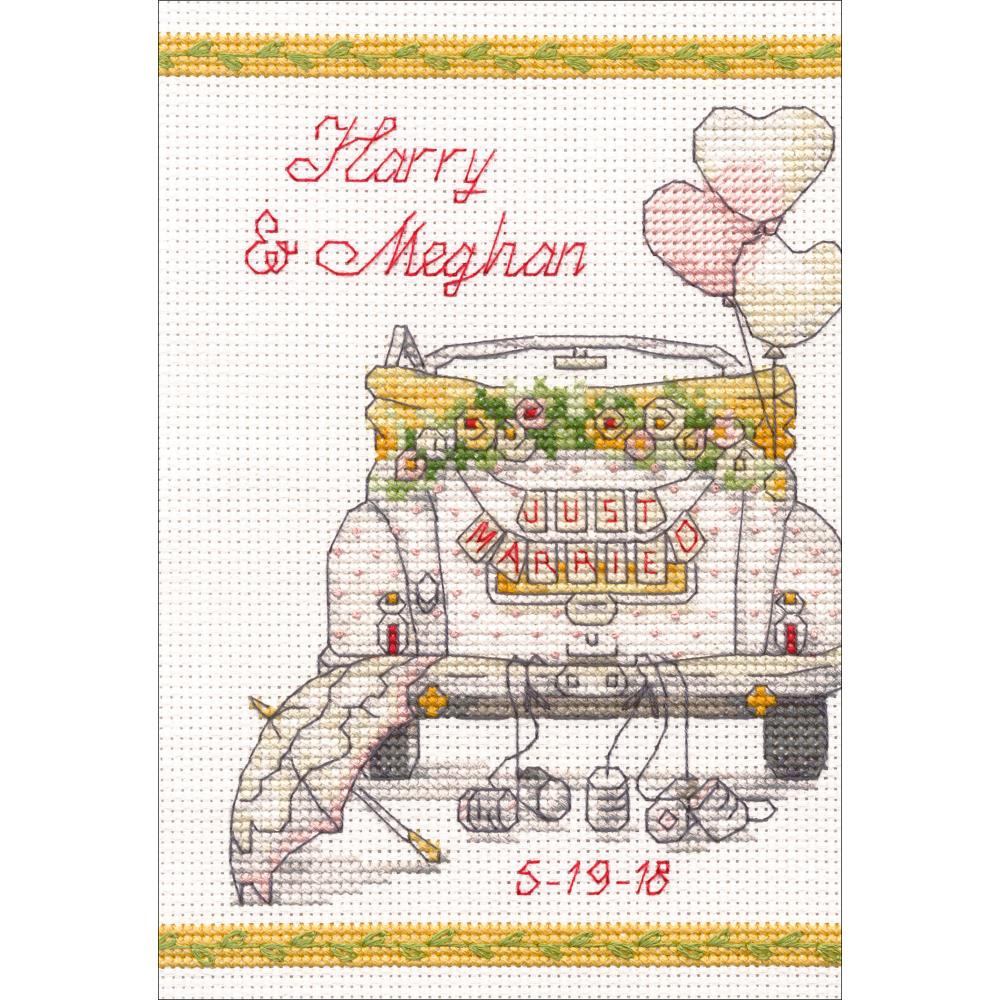 (image for) Mini Wedding Day Counted Cross Stitch Kit